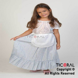 DISFRAZ PAISANA NIA CAND TALLE 3 x 1